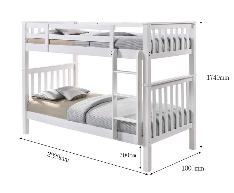 tall full loft bed